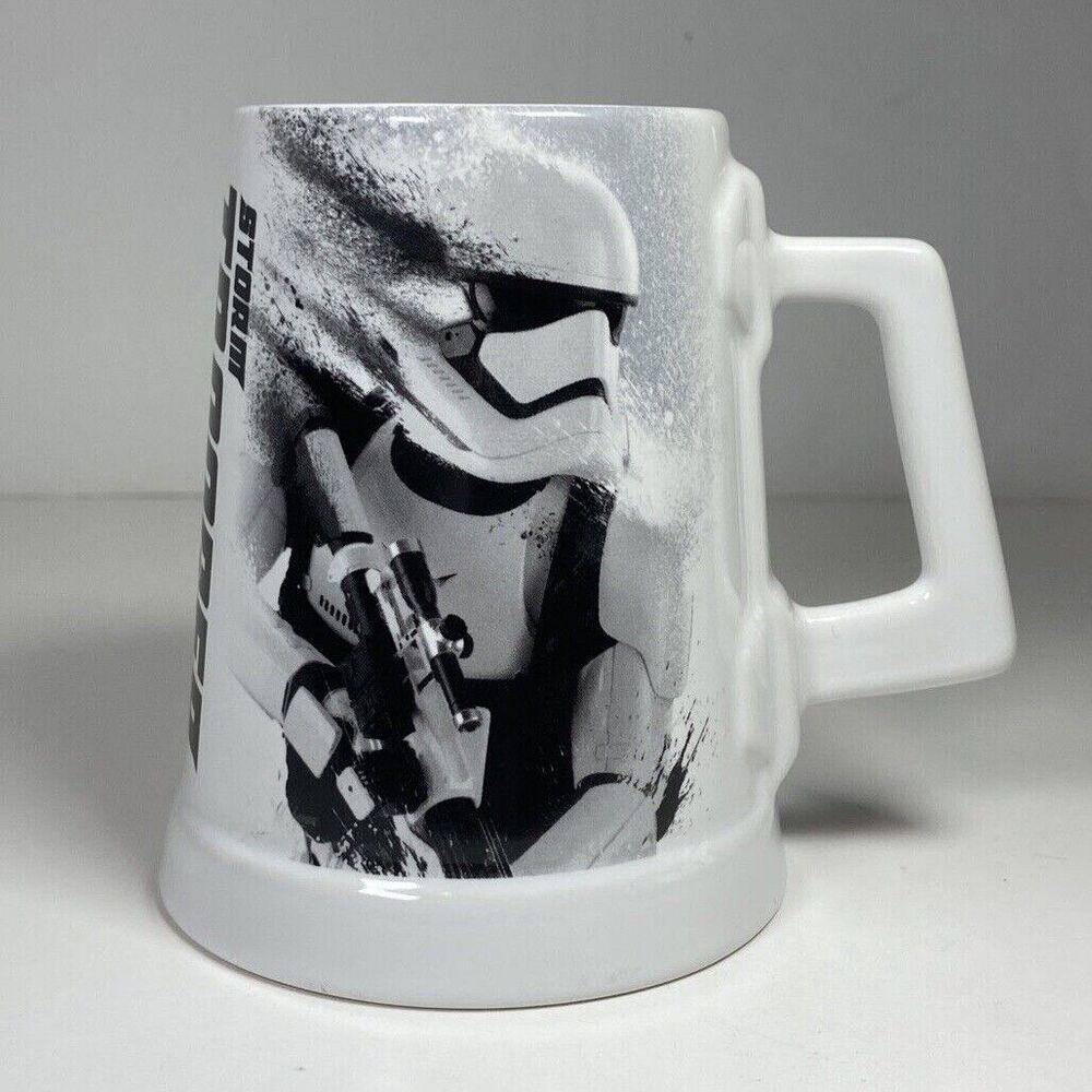 Star Wars Stormtrooper Coffee Mug Lucasfilm White/Black Ceramic 16oz - Picture 7 of 12